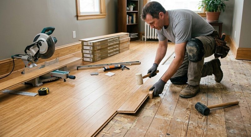 Bamboo Flooring Installation in Ellicott City, MD