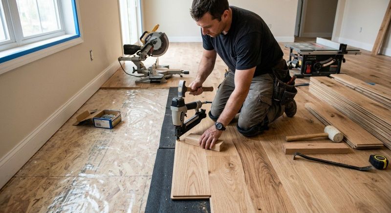 Hardwood Floor Installation in Cockeysville, MD