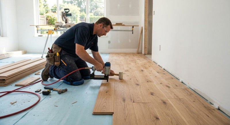Hardwood Floor Installation in Linthicum Heights, MD