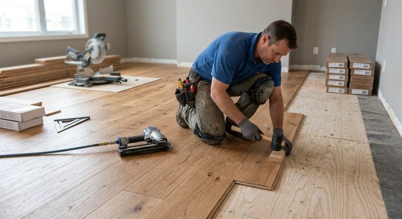 Hardwood Floor Installation in Nottingham, MD