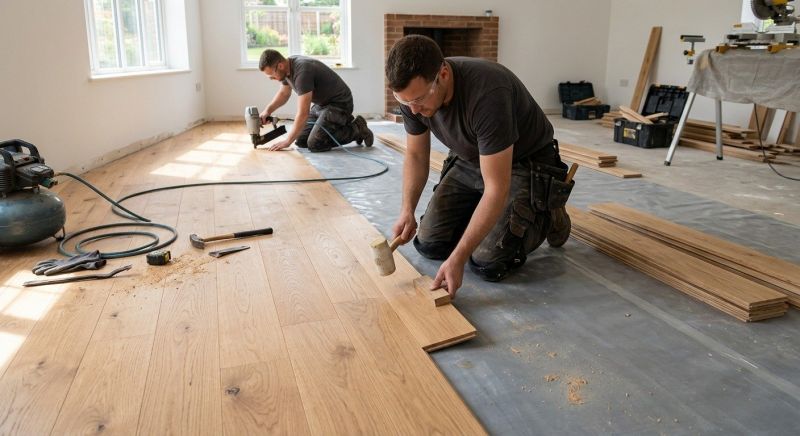 Hardwood Floor Installation in Olney, MD