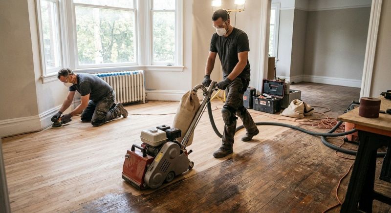 Hardwood Floor Renovation in Ellicott City, MD