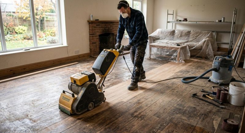 Hardwood Floor Renovation in Ellicott City, MD