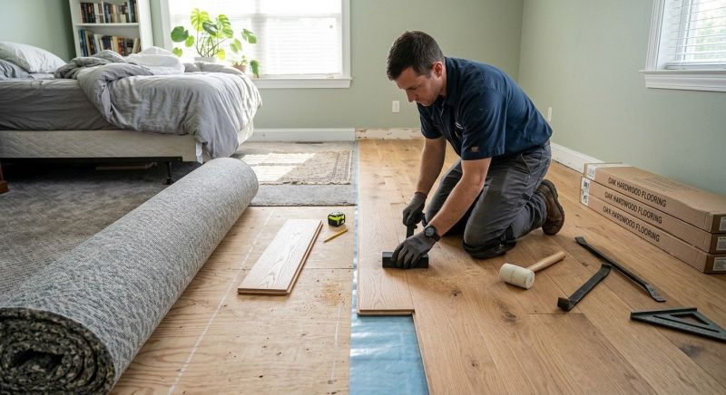 Hardwood Replacement in Columbia, MD
