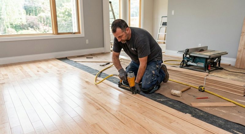 Maple Flooring Installation in College Park, MD
