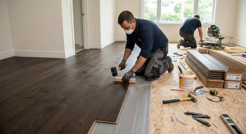 Maple Flooring Installation in Dundalk, MD