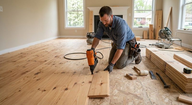 Maple Flooring Installation in Odenton, MD