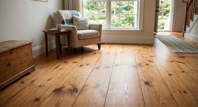 Pine Floor Installation in Ellicott City, MD