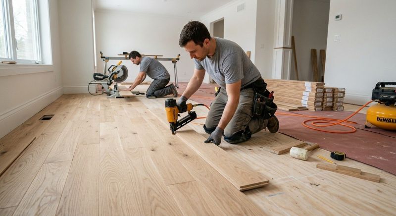 Wood Floor Replacement in Beltsville, MD