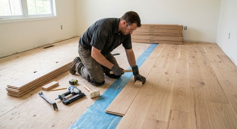 Wood Floor Replacement in Highland, MD