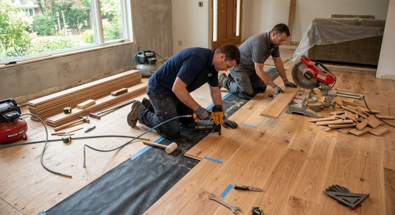 Wood Flooring Installation in Ashton, MD