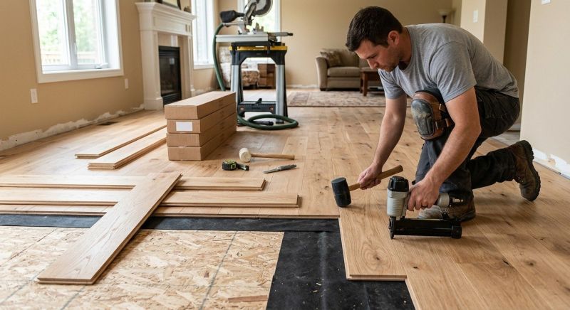 Wood Flooring Installation in Laurel, MD