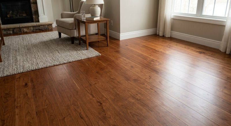 Cherry Floor Installation