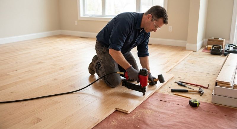 Maple Flooring Installation in Severna Park, MD